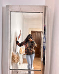 Unisex Ankara padded bomper Jacket