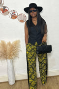 Ankara Pants and Waist Coat set