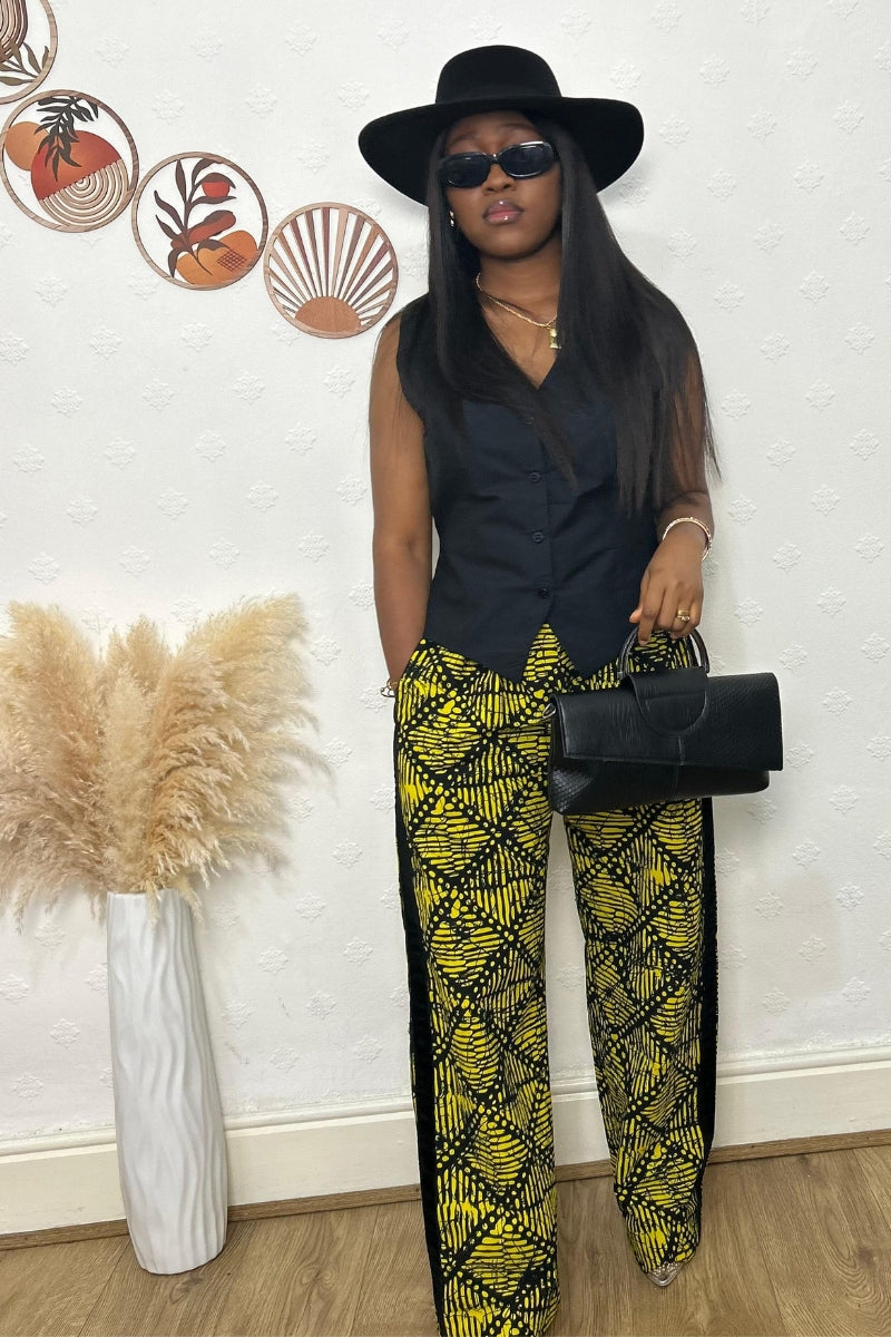Ankara Pants and Waist Coat set