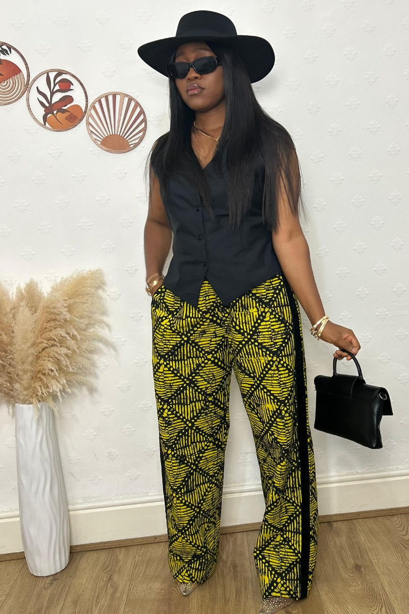 Ankara Pants and Waist Coat set