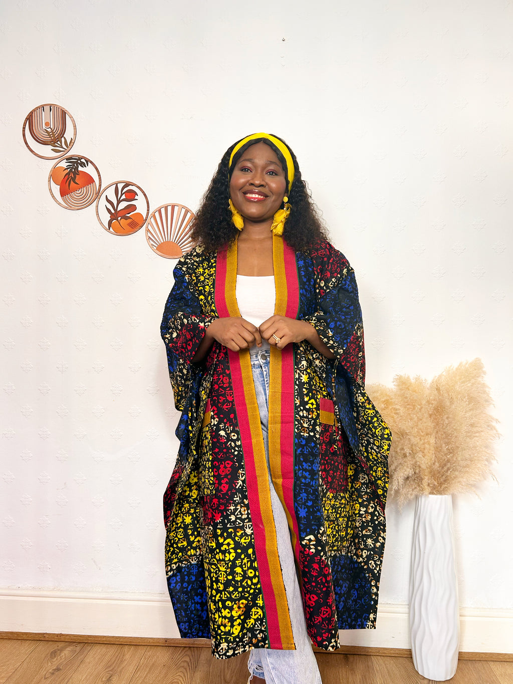 Ankara Kimono