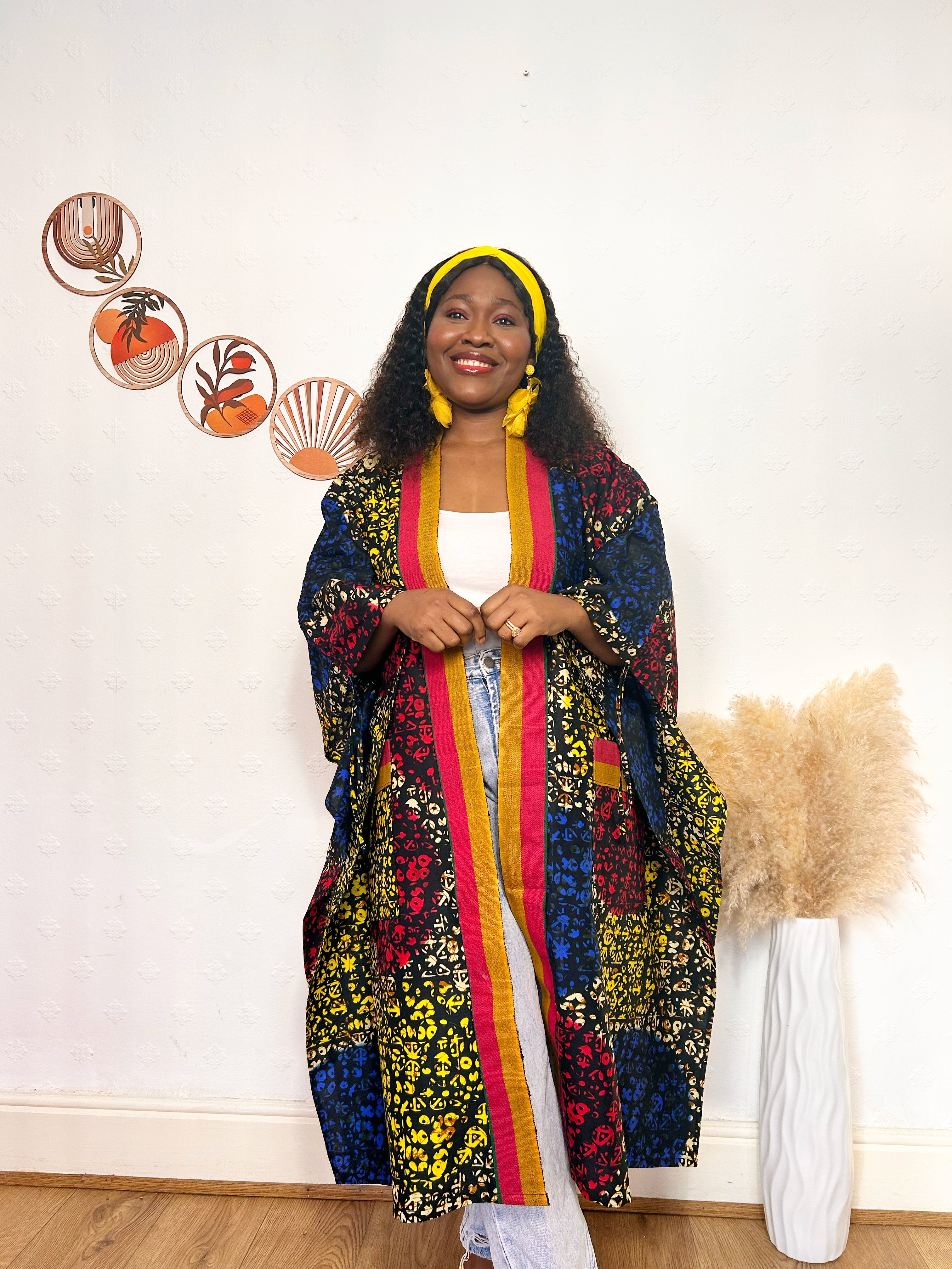 Ankara Kimono