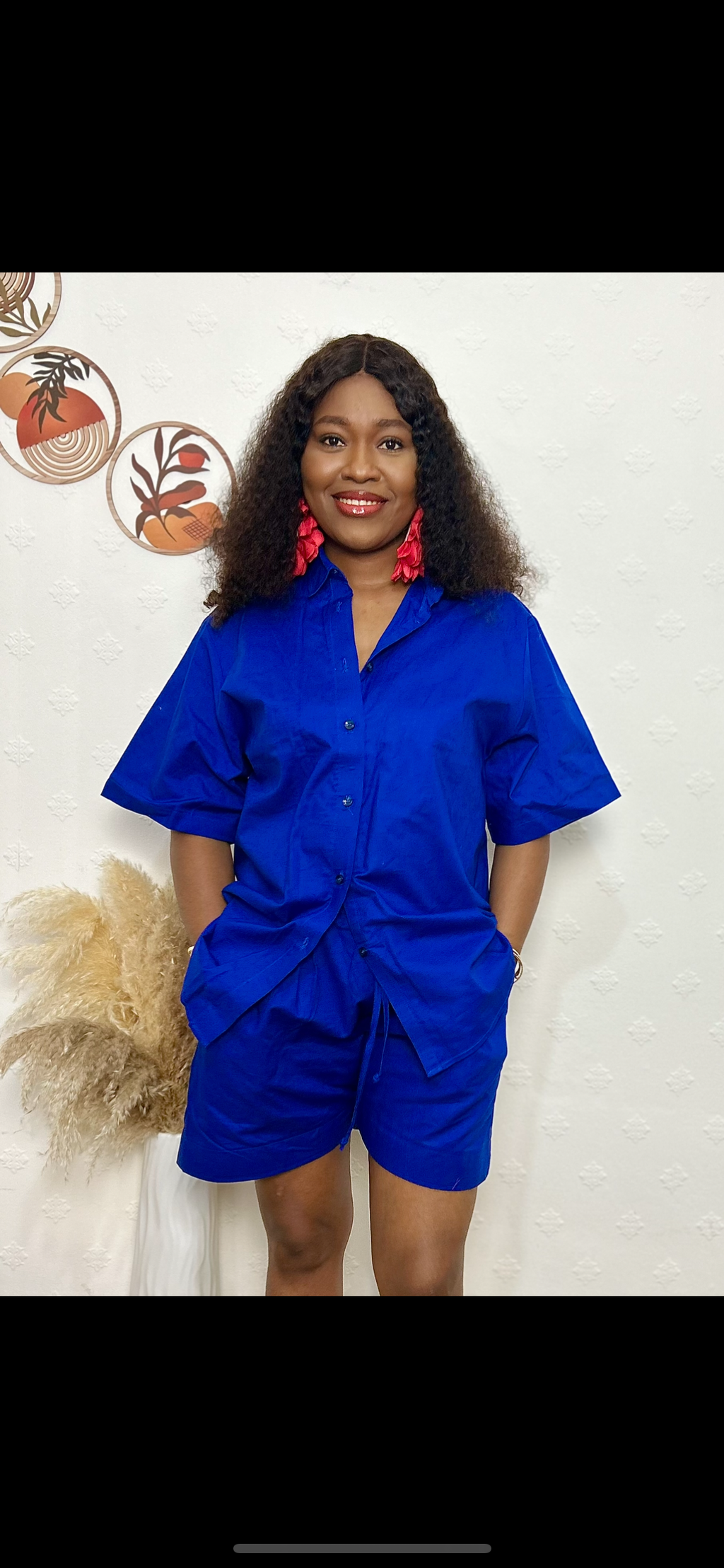 Two piece shorts set